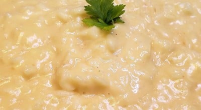 Risoto quatro queijos