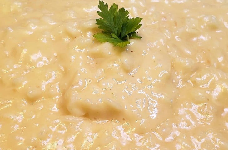 Risoto quatro queijos