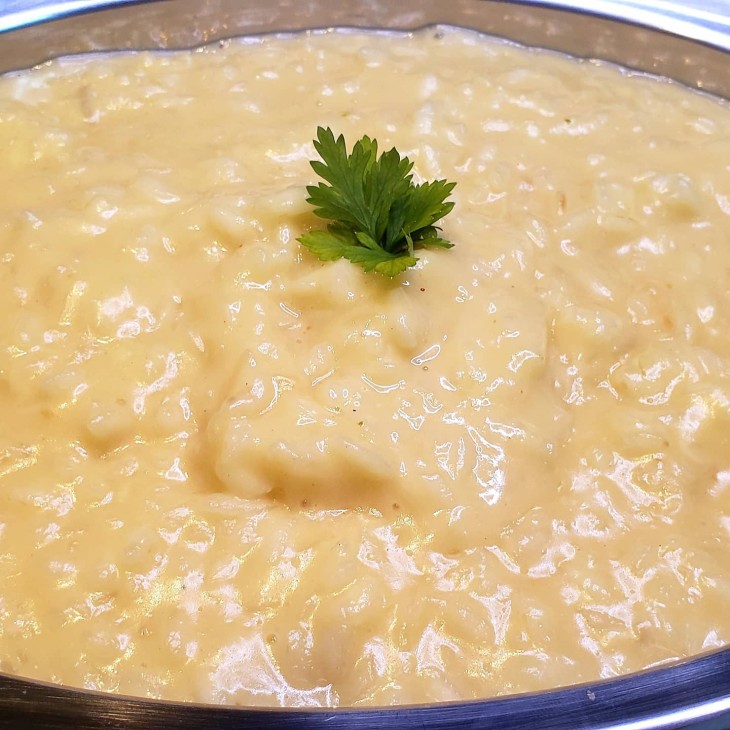 Risoto quatro queijos