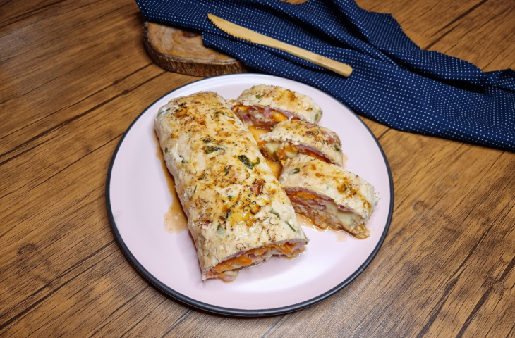 Rocambole de frango especial
