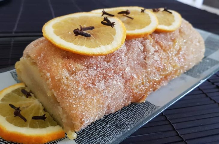 Rocambole de laranja