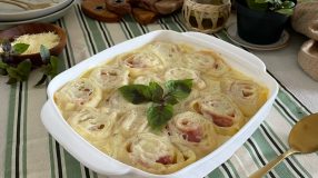 Rondelli ao molho branco