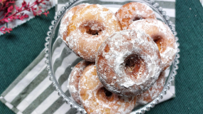 Rosquinha caseira frita