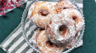 Rosquinha caseira frita