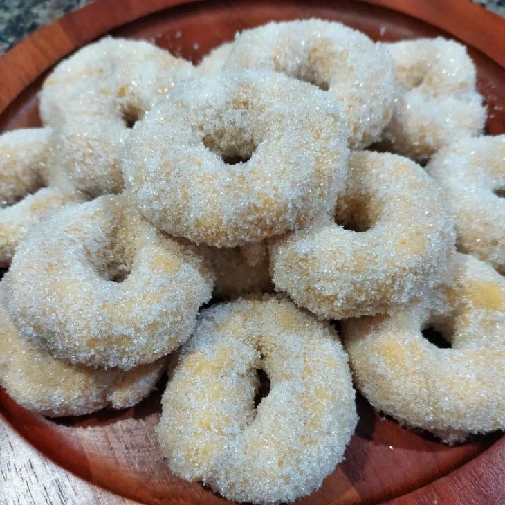 Rosquinha de pinga com banha