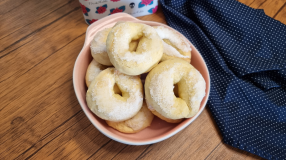 Rosquinha de pinga fácil