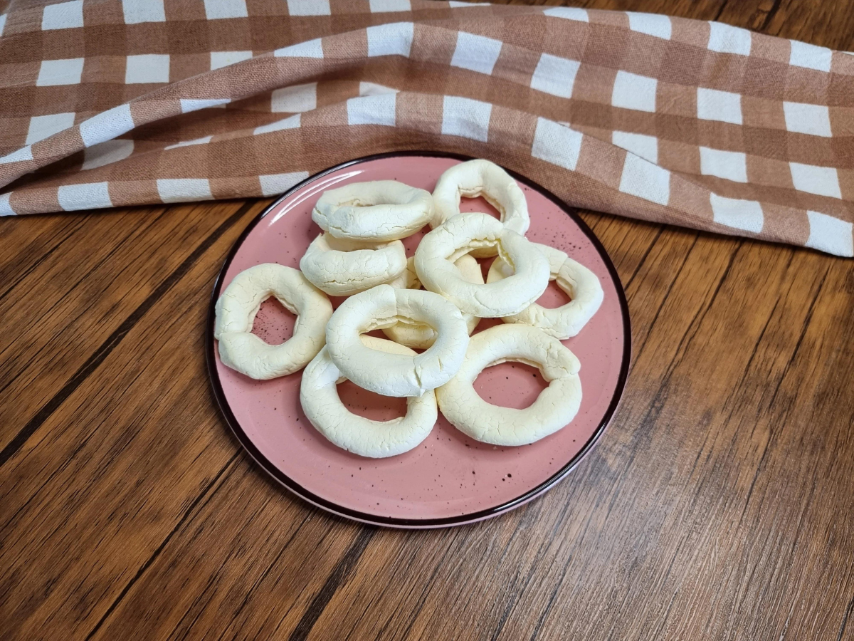 Rosquinha de polvilho fit