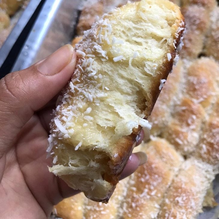 Rosquinha enroladinha com queijo