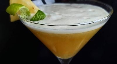 Rum sour de abacaxi