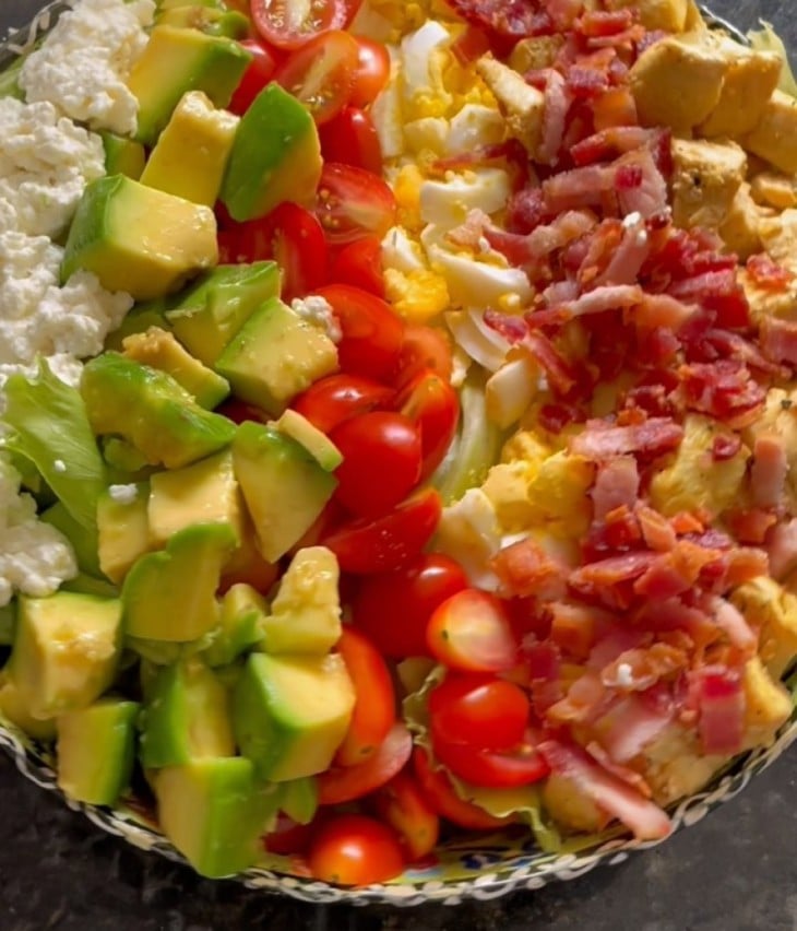 Salada cobb fácil