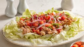 Salada com atum