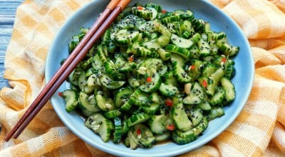 Salada coreana de pepino