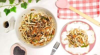 Salada de acelga oriental