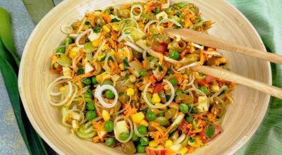Salada de alho-poró