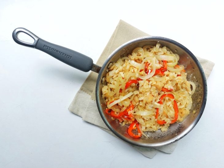 Salada de bacalhau fácil - Passo a Passo