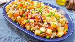 Salada de batata com atum
