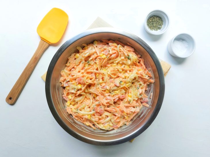 Salada de cenoura cremosa - Passo a Passo