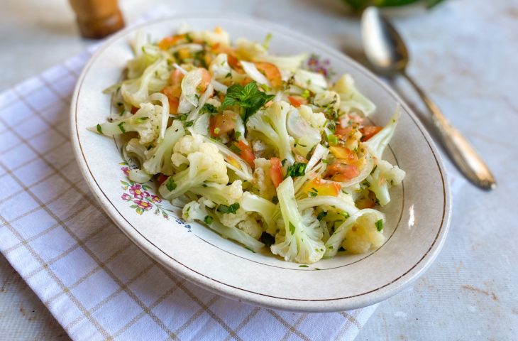 Salada de couve-flor