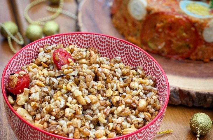 Salada de grãos
