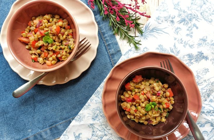 Salada de lentilha