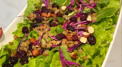 Salada de lentilha refrescante