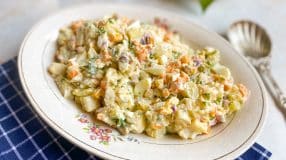 Salada de maionese caseira