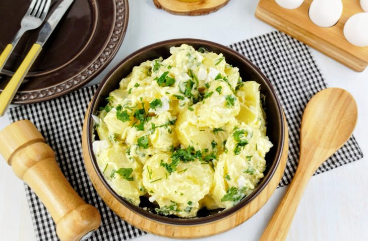 Salada de maionese de batata