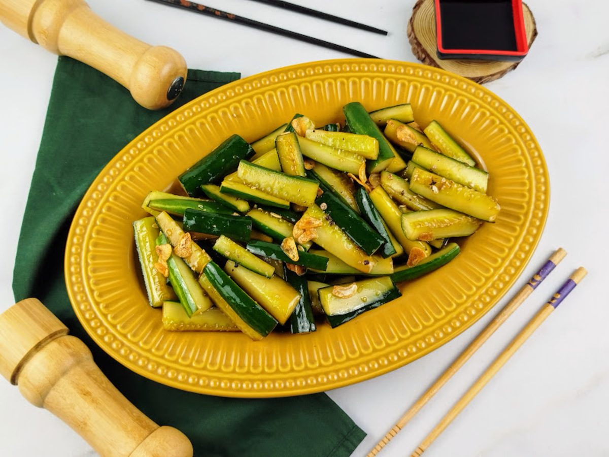 Salada de pepino