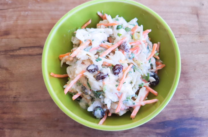 Salada de repolho agridoce
