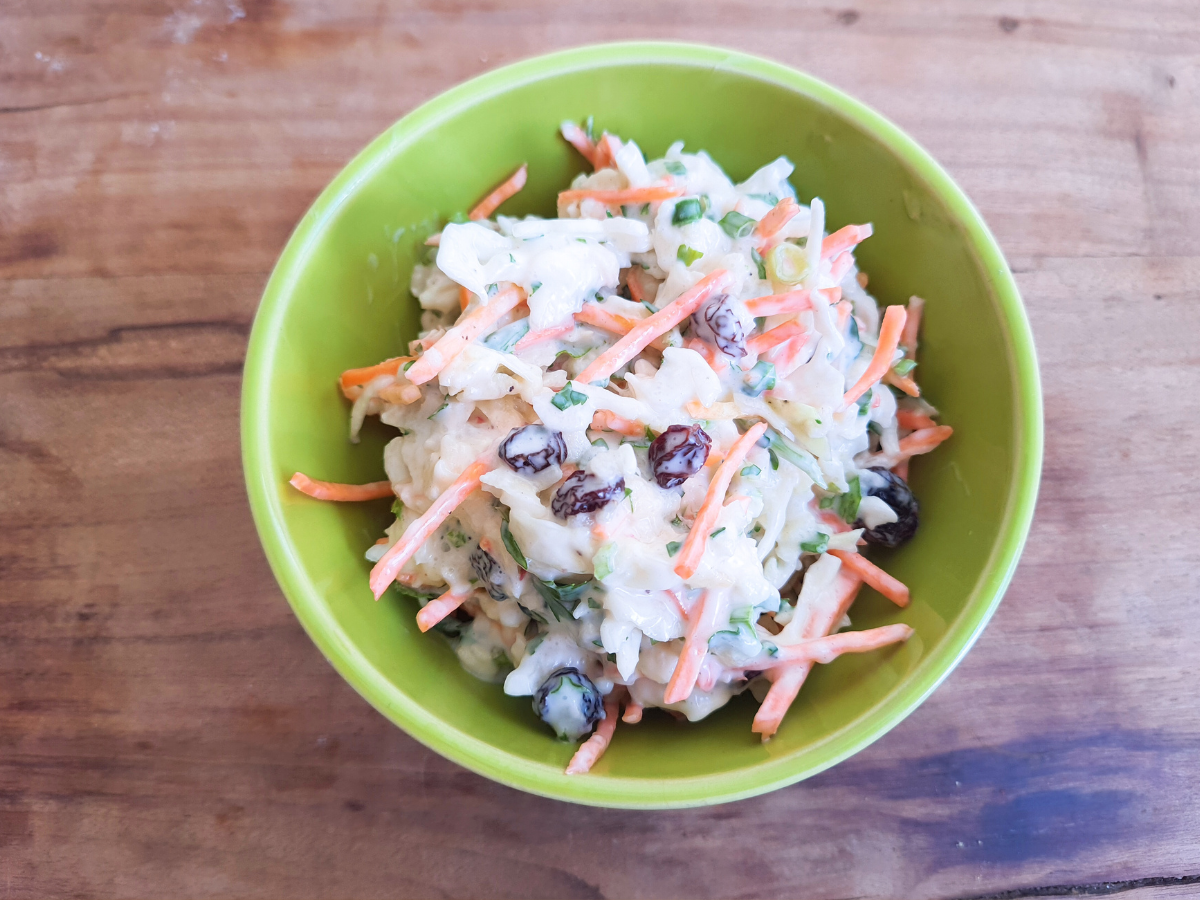 Salada de repolho agridoce