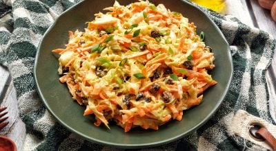 Salada de repolho com maionese