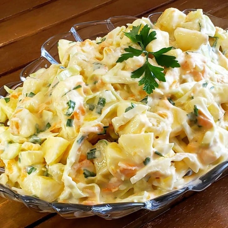 Salada de repolho cremoso