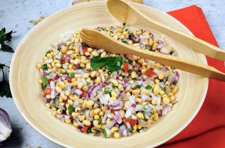 Salada de soja