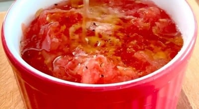 Salada de tomate espanhola