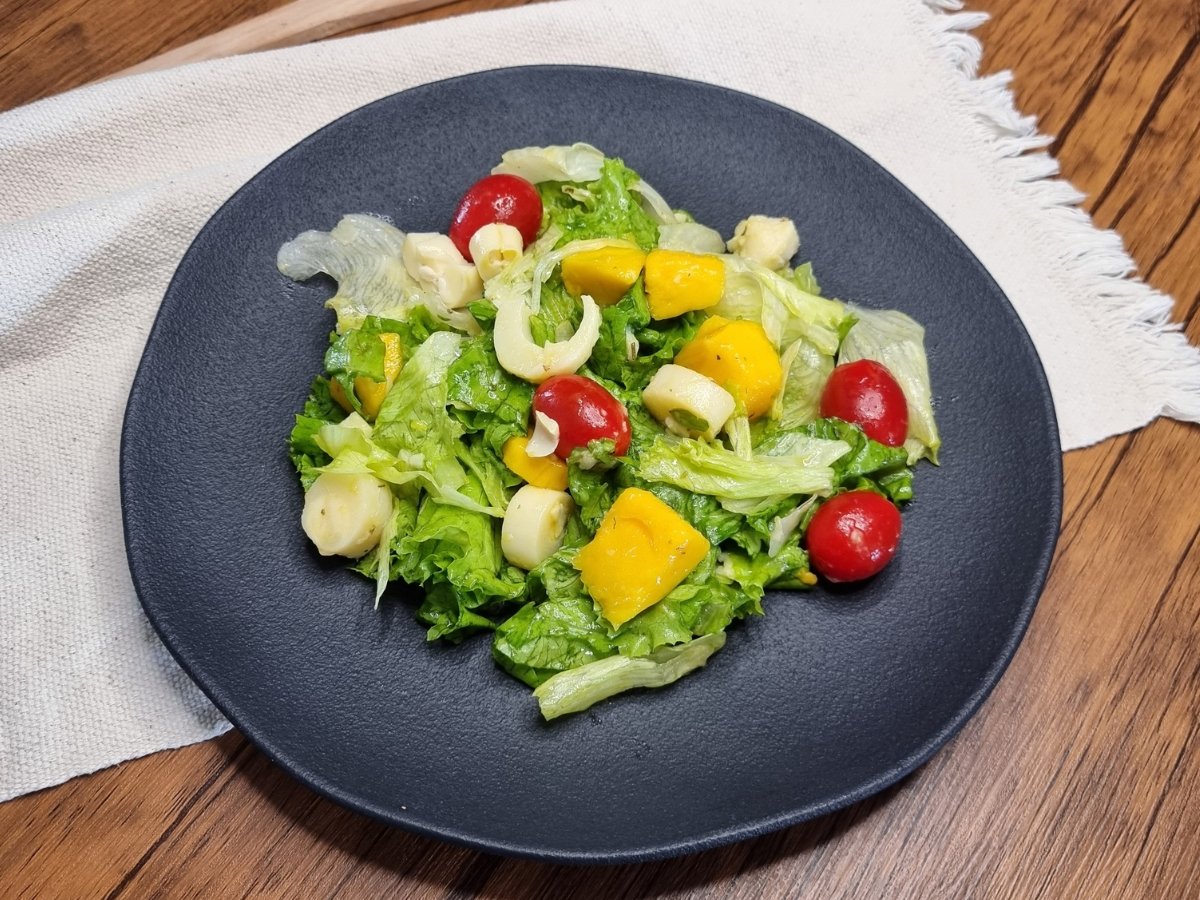 Salada primavera simples