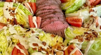 Salada de rosbife