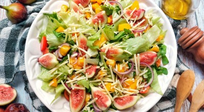 Salada tropical natalina