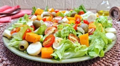 Salada tropical simples
