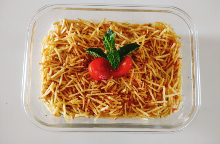 Salpicão de frango cremoso