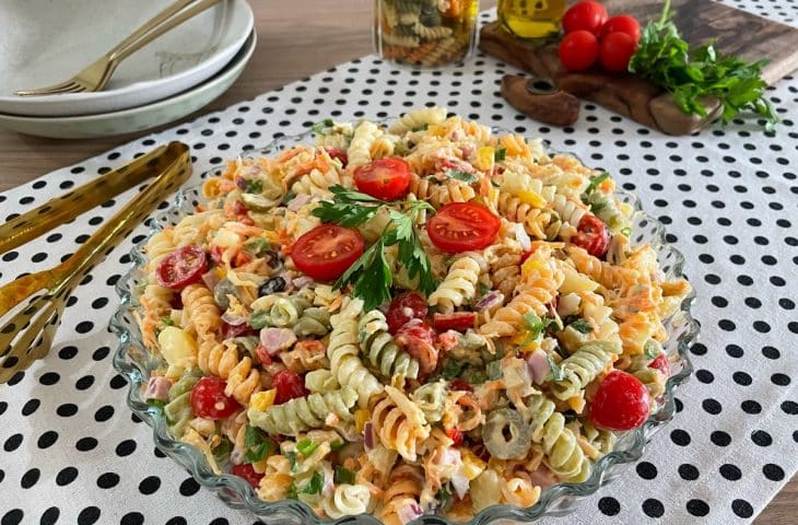 Salpicão de macarrão