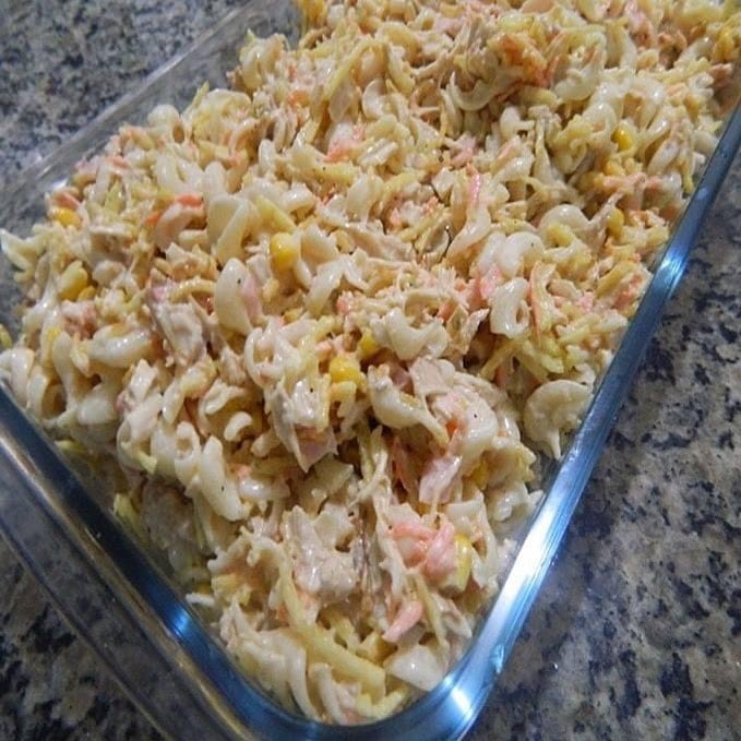 Salpicão de macarrão