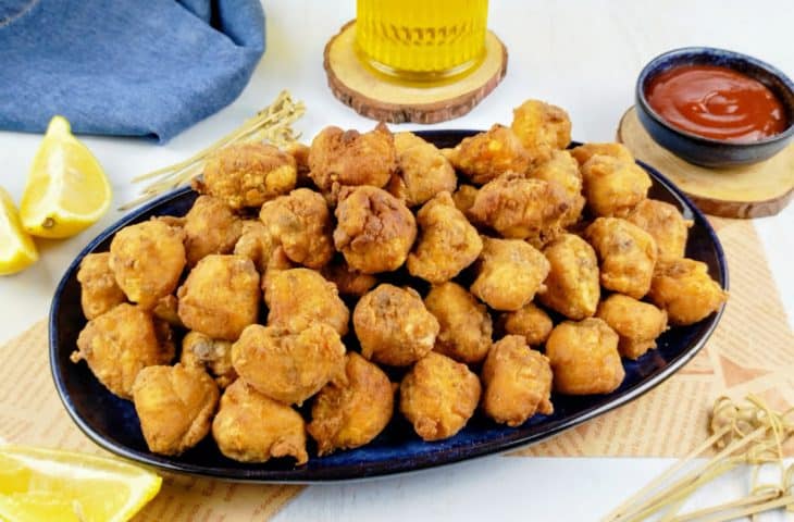 Sambiquira de frango na panela