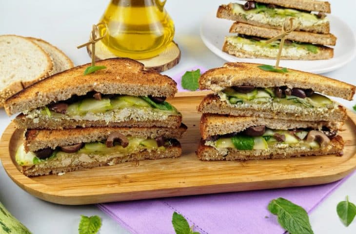 Sanduíche de abobrinha