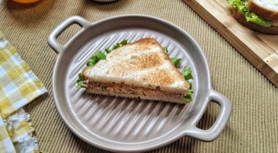 Sanduíche natural de atum simples
