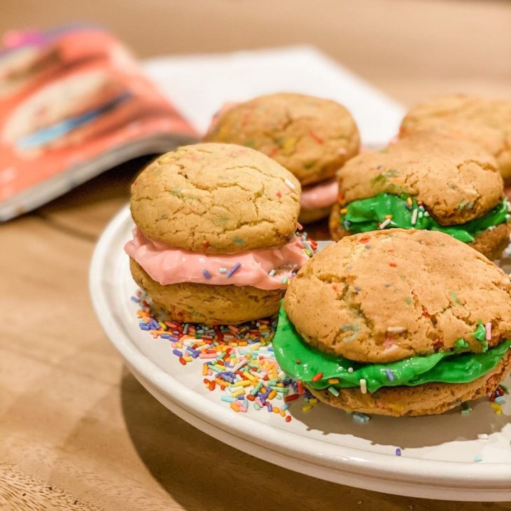 Sanduíches de cookies