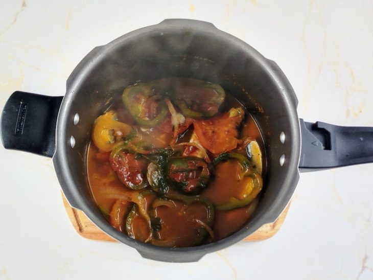 Preparo após pegar pressão.