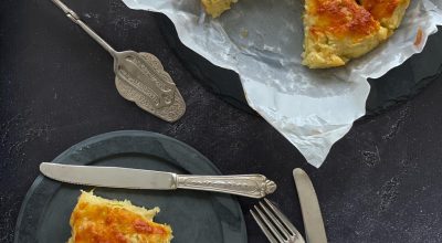 Scones de abobrinha com provolone
