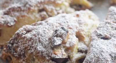 Scones de tâmara e laranja