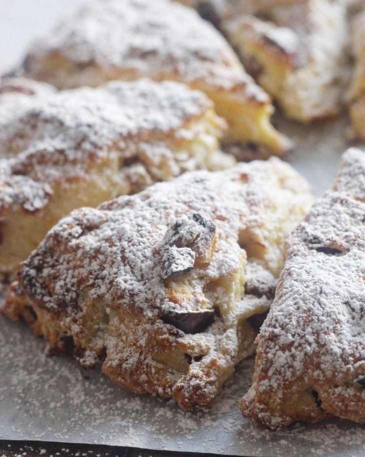 Scones de tâmara e laranja