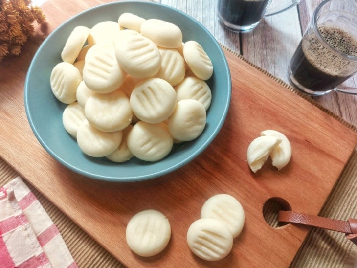 Sequilhos na airfryer finalizados.